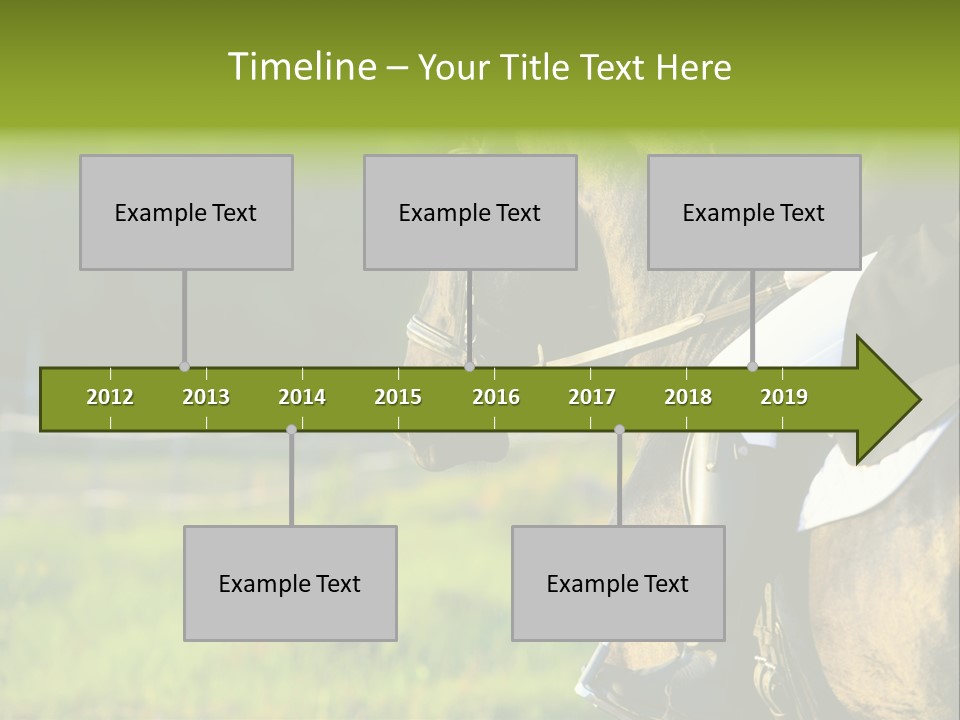 Light Purebred Moving PowerPoint Template