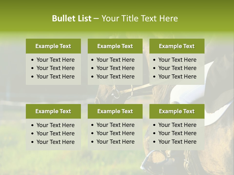 Light Purebred Moving PowerPoint Template