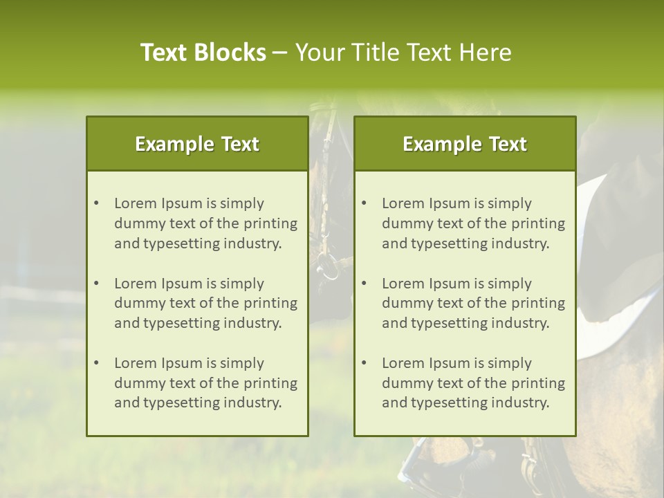 Light Purebred Moving PowerPoint Template