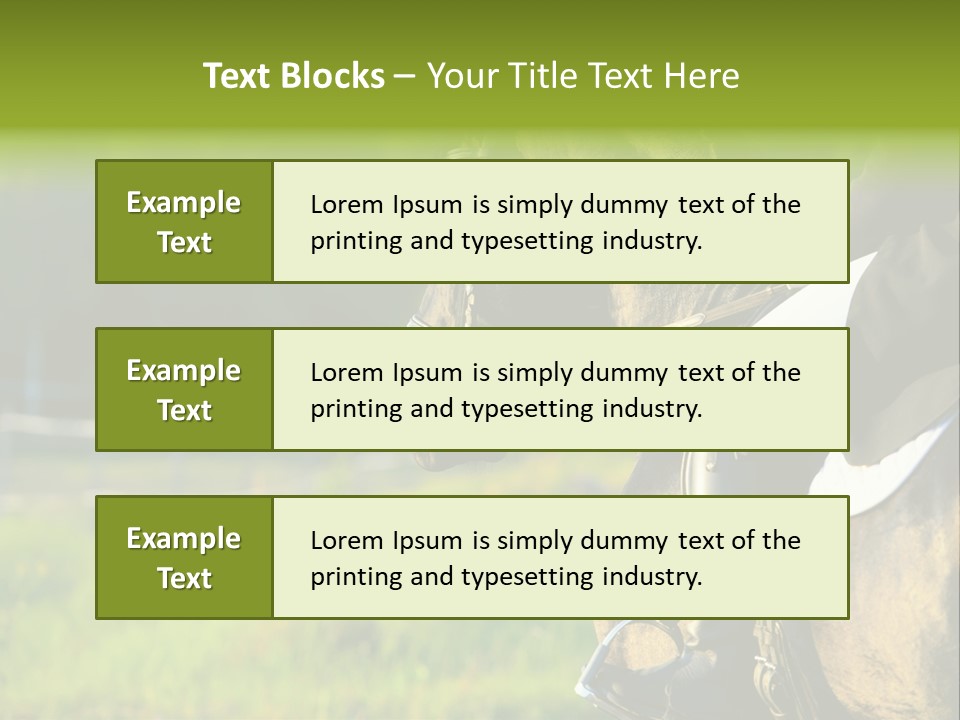 Light Purebred Moving PowerPoint Template