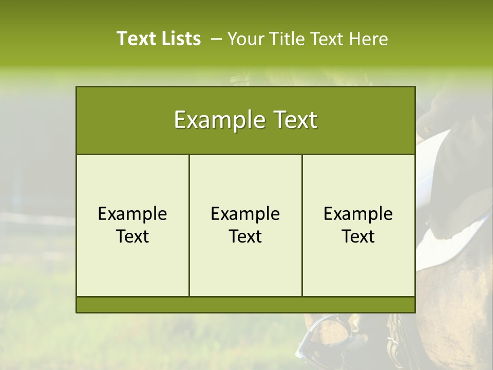 Light Purebred Moving PowerPoint Template