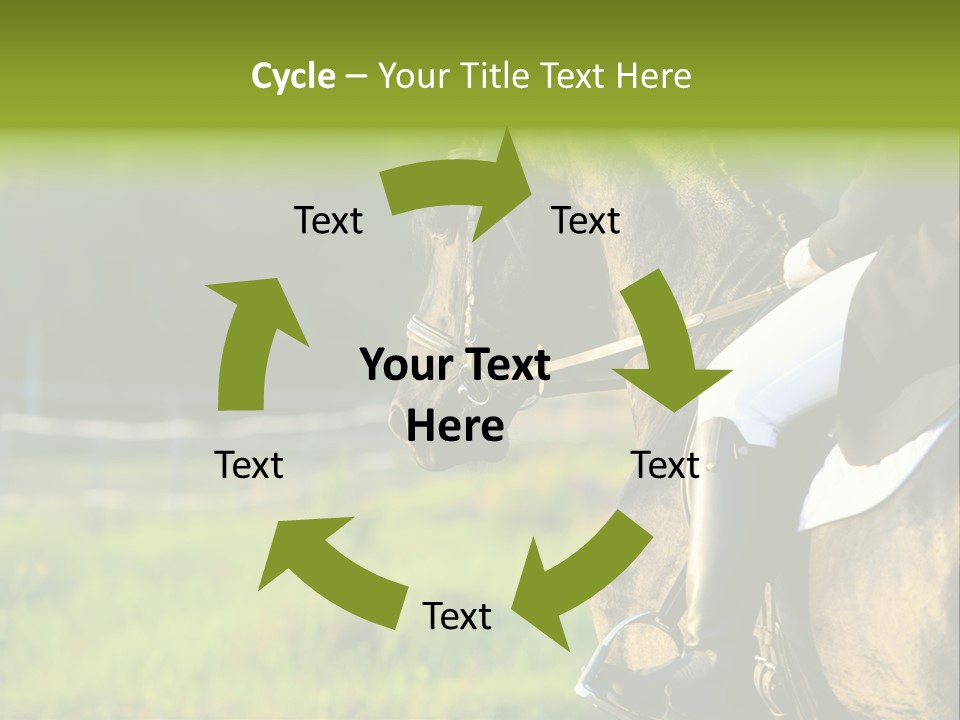 Light Purebred Moving PowerPoint Template