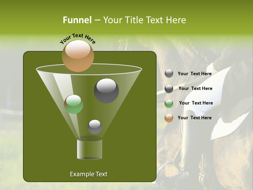 Light Purebred Moving PowerPoint Template