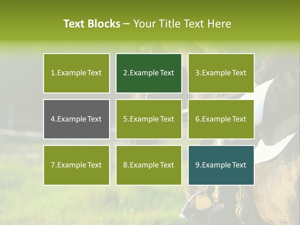 Light Purebred Moving PowerPoint Template