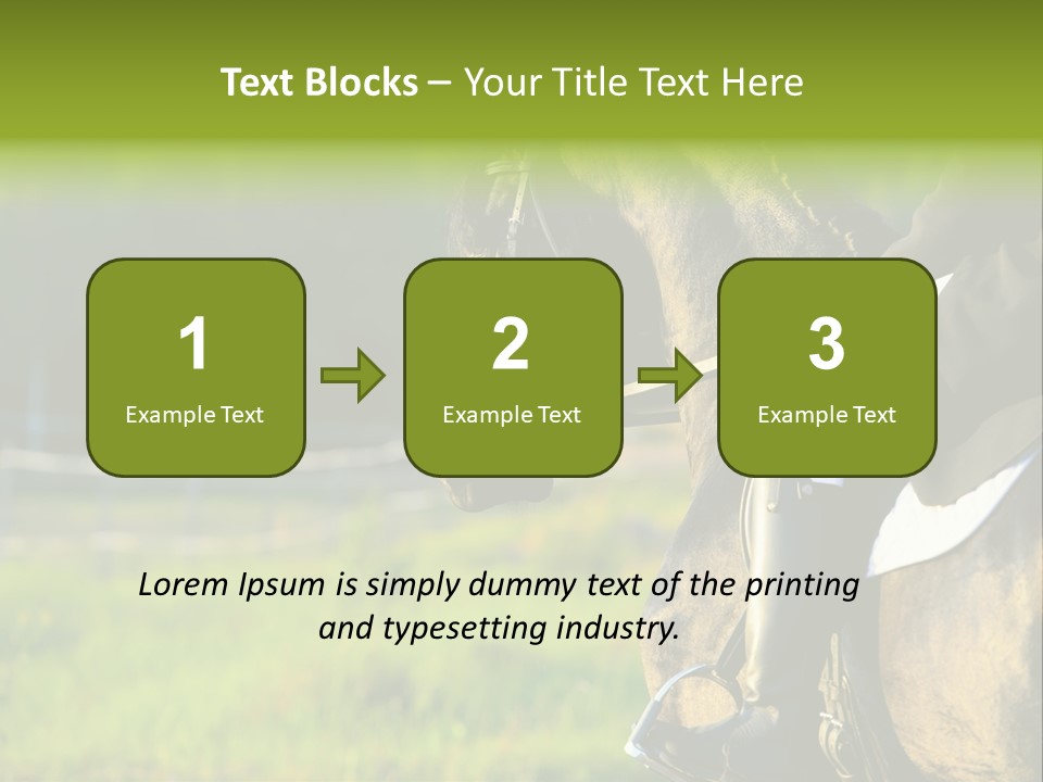 Light Purebred Moving PowerPoint Template