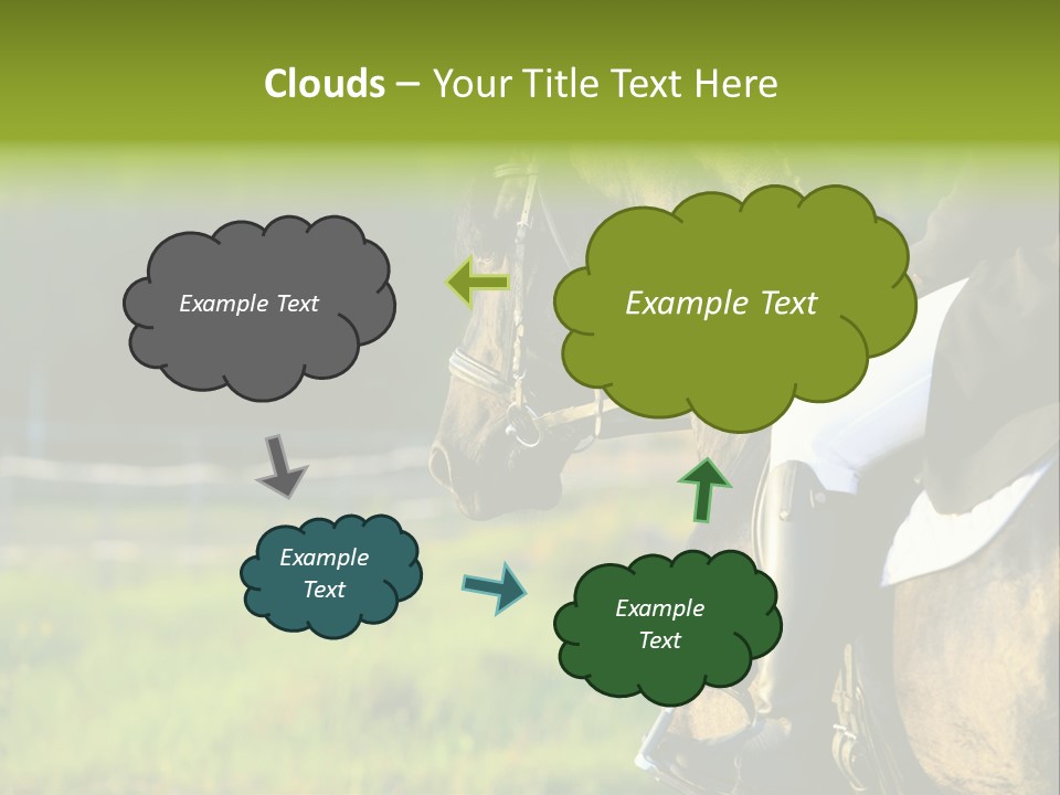 Light Purebred Moving PowerPoint Template