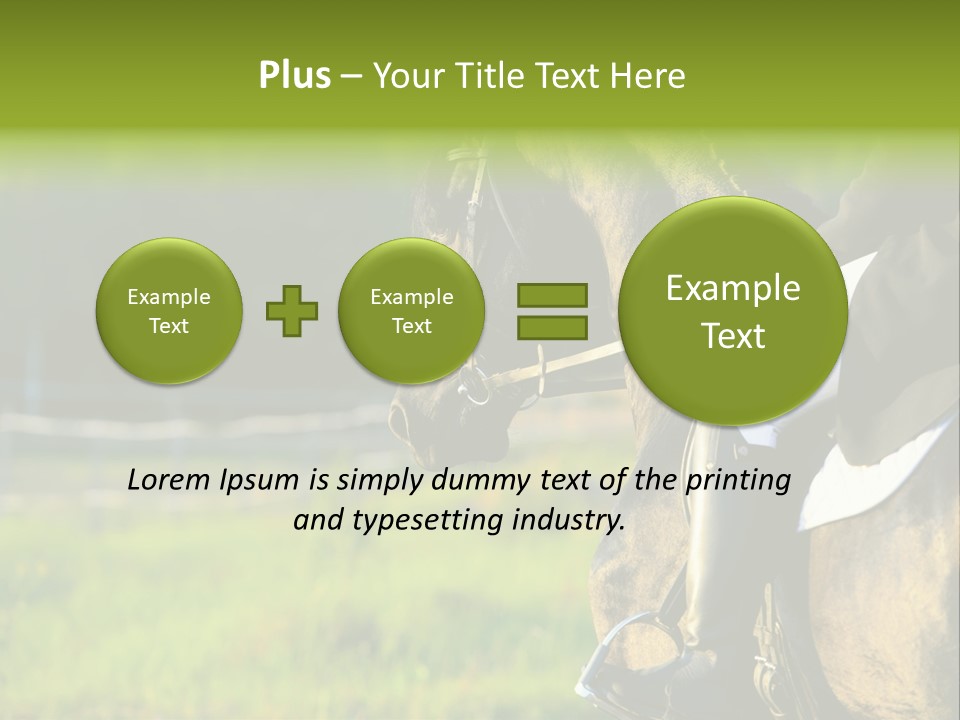 Light Purebred Moving PowerPoint Template