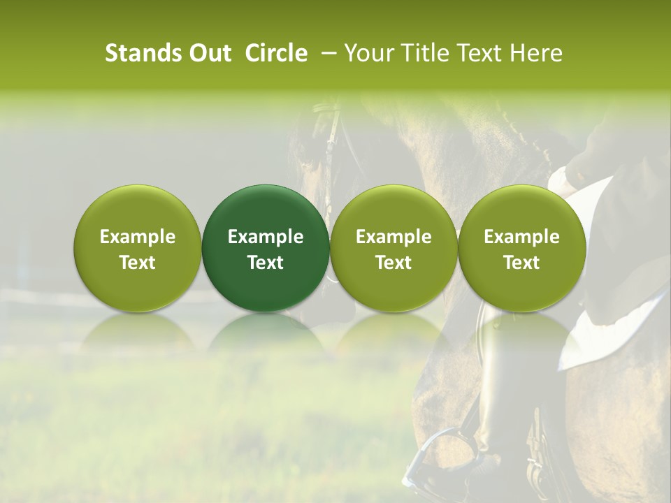 Light Purebred Moving PowerPoint Template