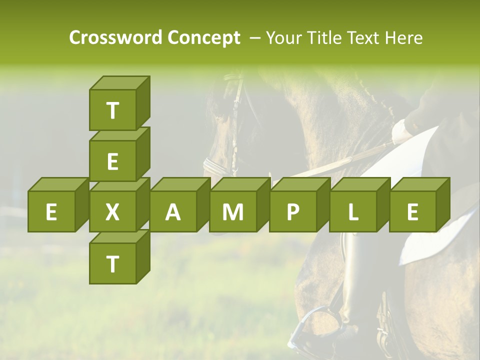 Light Purebred Moving PowerPoint Template