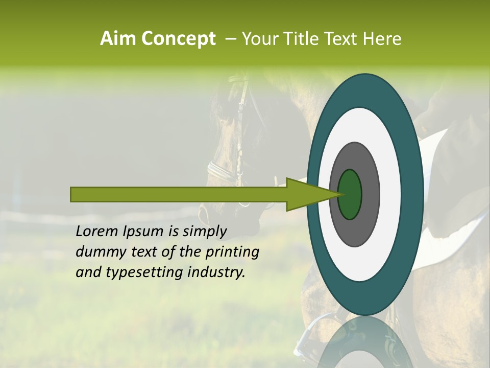 Light Purebred Moving PowerPoint Template