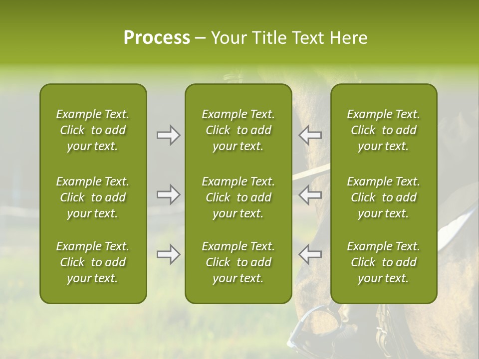 Light Purebred Moving PowerPoint Template