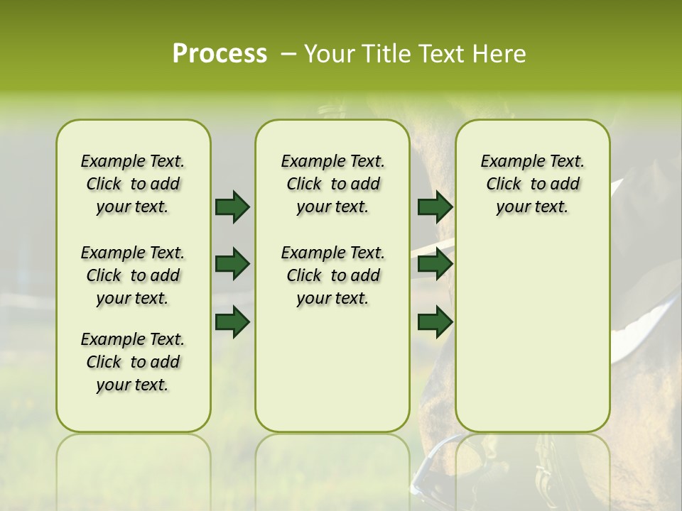 Light Purebred Moving PowerPoint Template