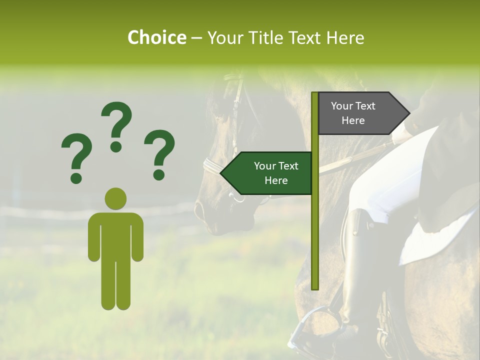 Light Purebred Moving PowerPoint Template