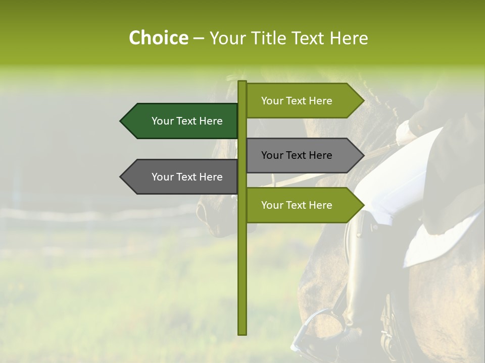 Light Purebred Moving PowerPoint Template