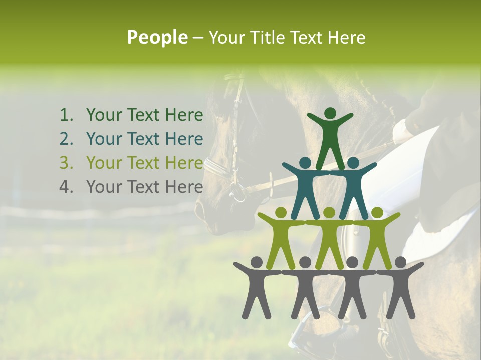 Light Purebred Moving PowerPoint Template