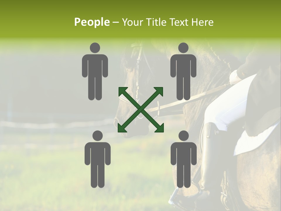 Light Purebred Moving PowerPoint Template