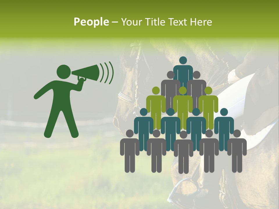 Light Purebred Moving PowerPoint Template