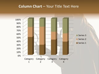 One Silhouette Man PowerPoint Template