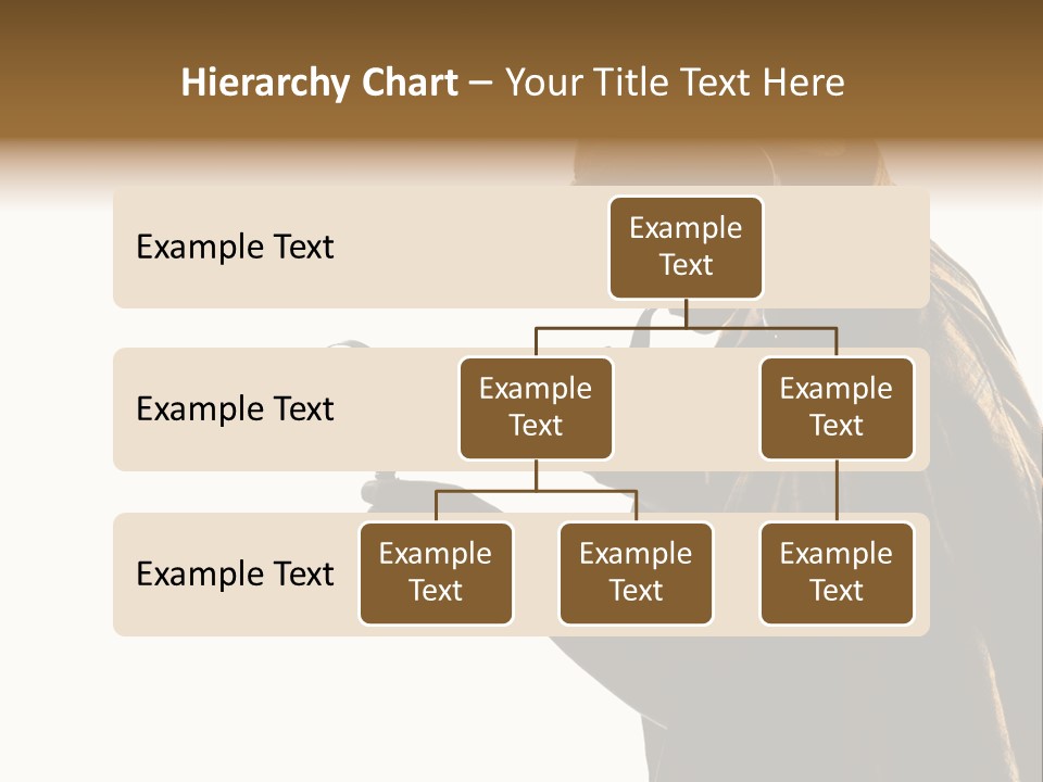 One Silhouette Man PowerPoint Template