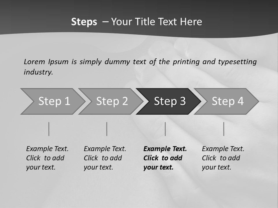 Stress Person Painful PowerPoint Template
