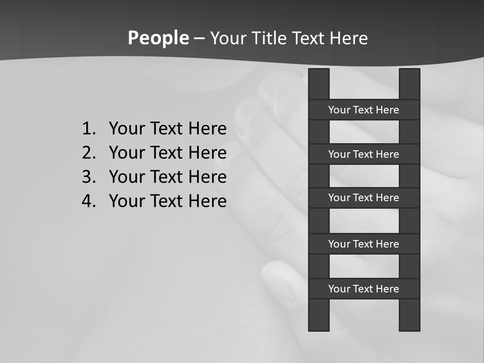 Stress Person Painful PowerPoint Template