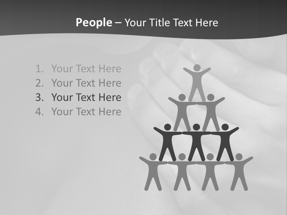 Stress Person Painful PowerPoint Template