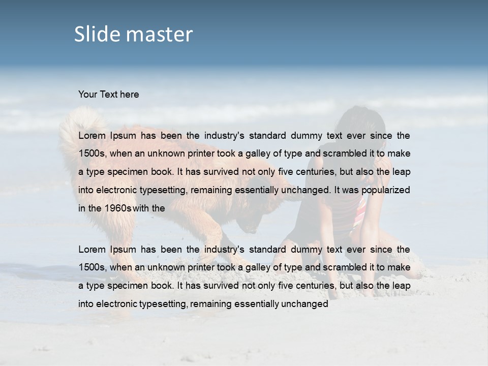 Splash Teamwork Mud PowerPoint Template