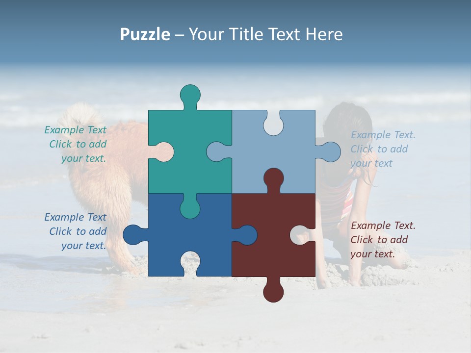 Splash Teamwork Mud PowerPoint Template
