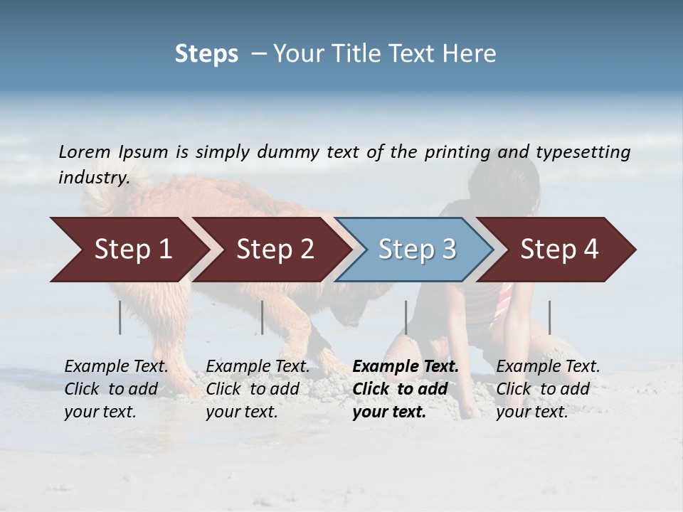 Splash Teamwork Mud PowerPoint Template