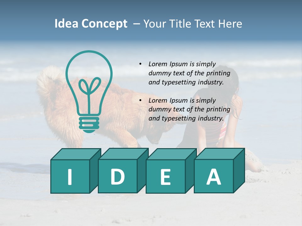 Splash Teamwork Mud PowerPoint Template