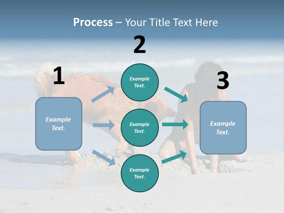 Splash Teamwork Mud PowerPoint Template