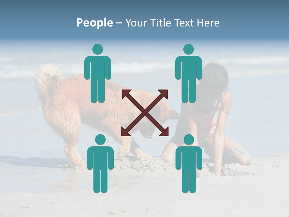 Splash Teamwork Mud PowerPoint Template