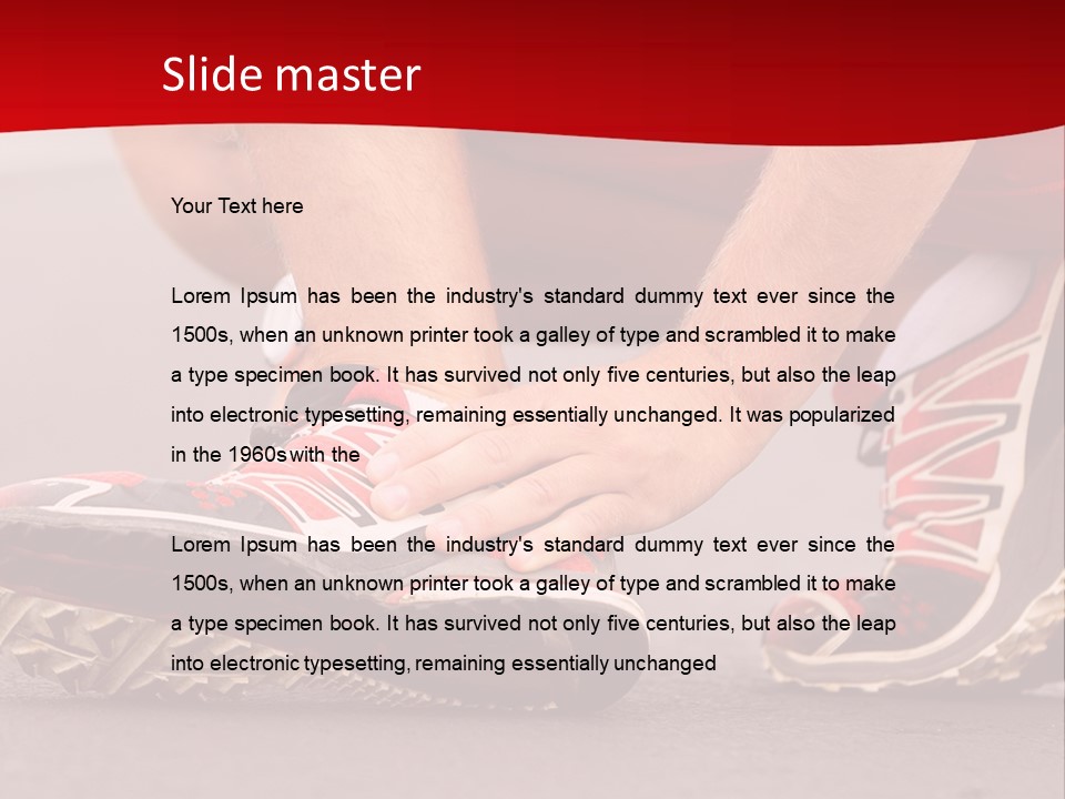 Emotion Shirt Business PowerPoint Template