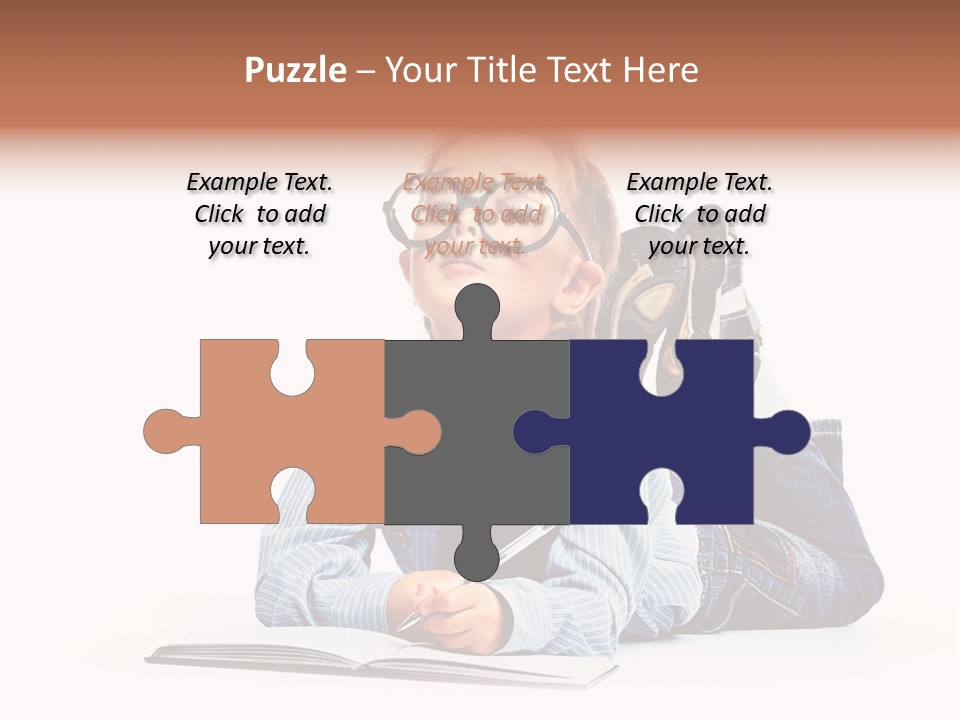 Emotion Shirt Business PowerPoint Template