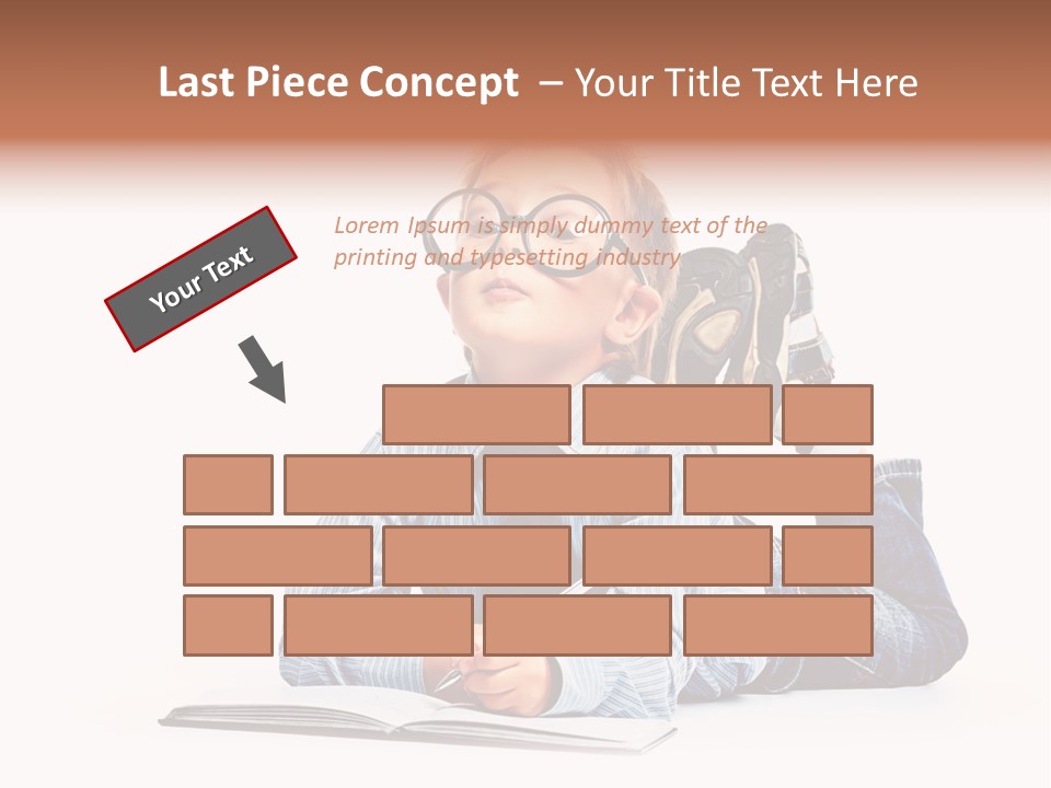 Emotion Shirt Business PowerPoint Template