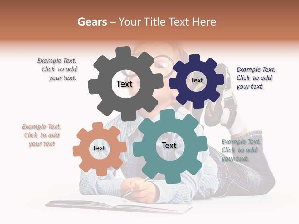 Emotion Shirt Business PowerPoint Template