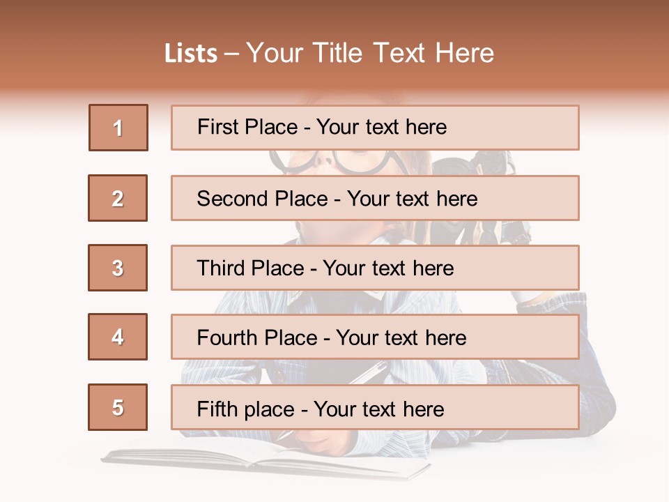 Emotion Shirt Business PowerPoint Template