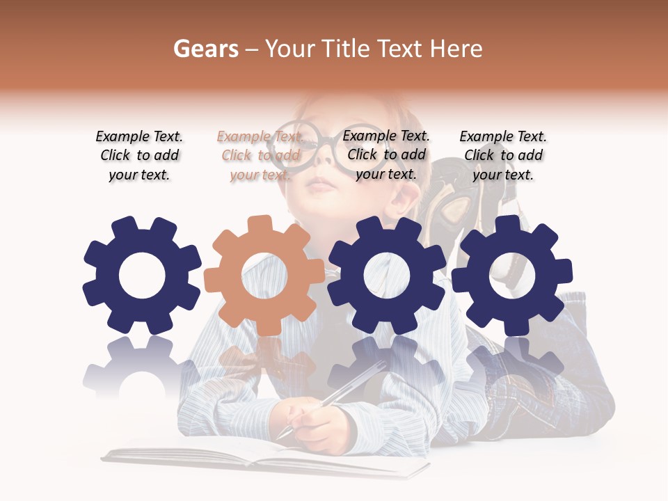 Emotion Shirt Business PowerPoint Template