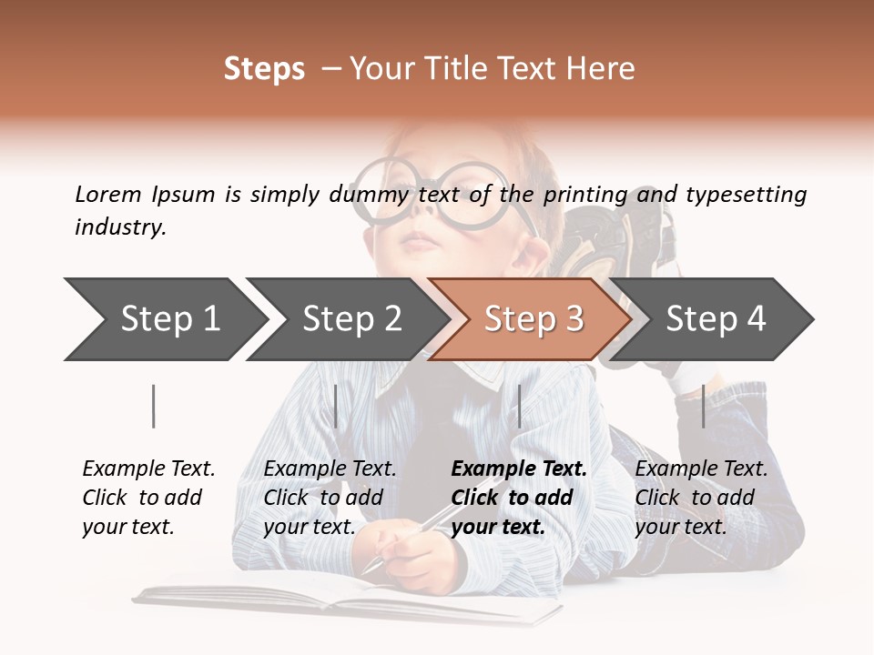 Emotion Shirt Business PowerPoint Template