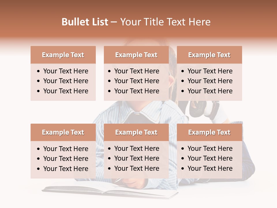 Emotion Shirt Business PowerPoint Template