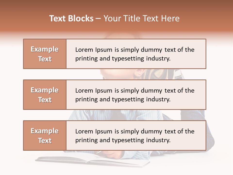 Emotion Shirt Business PowerPoint Template