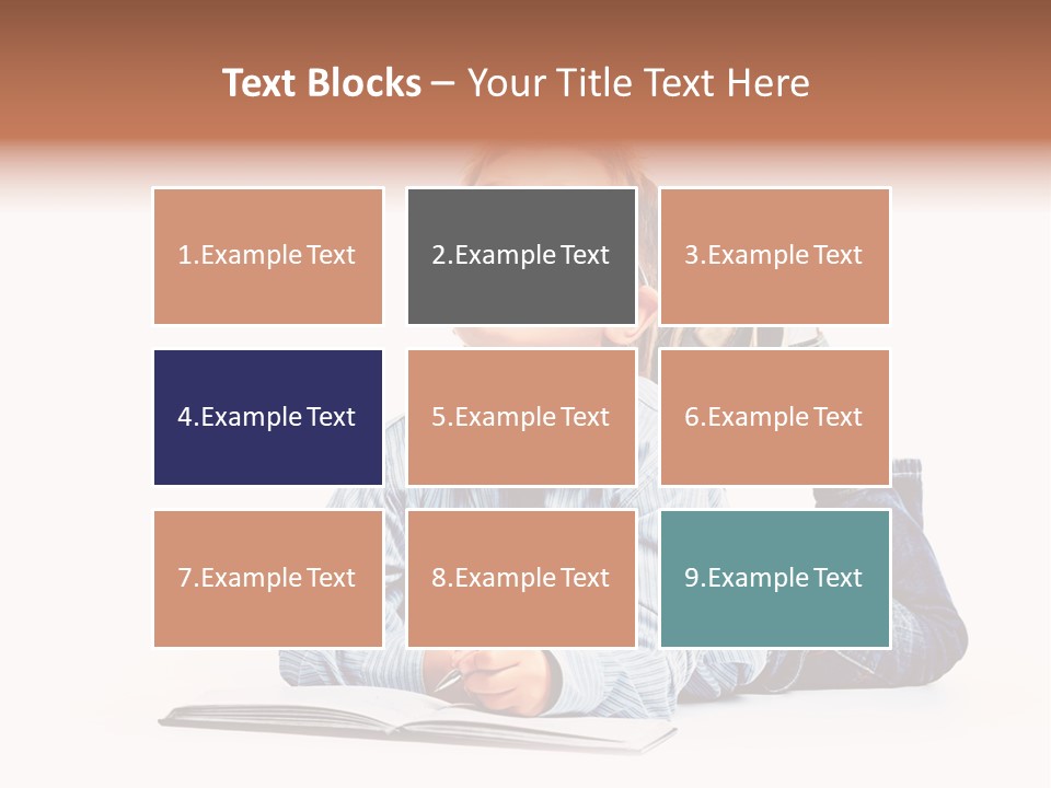 Emotion Shirt Business PowerPoint Template