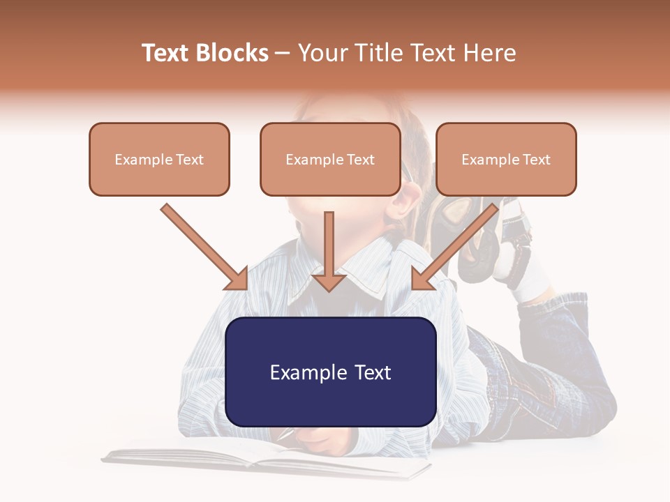Emotion Shirt Business PowerPoint Template