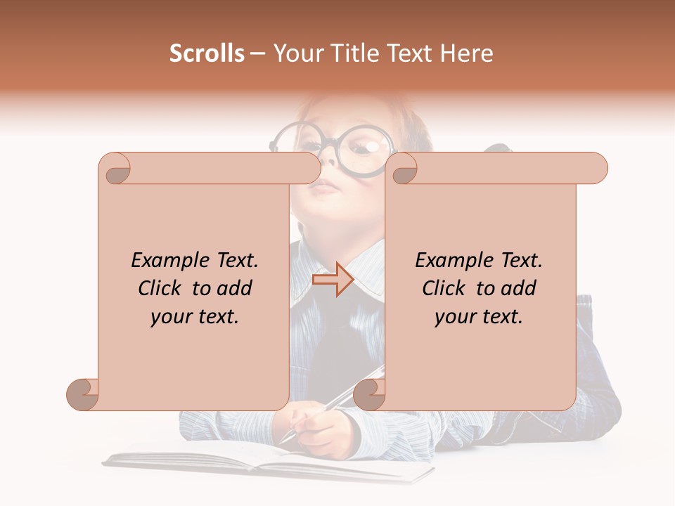 Emotion Shirt Business PowerPoint Template