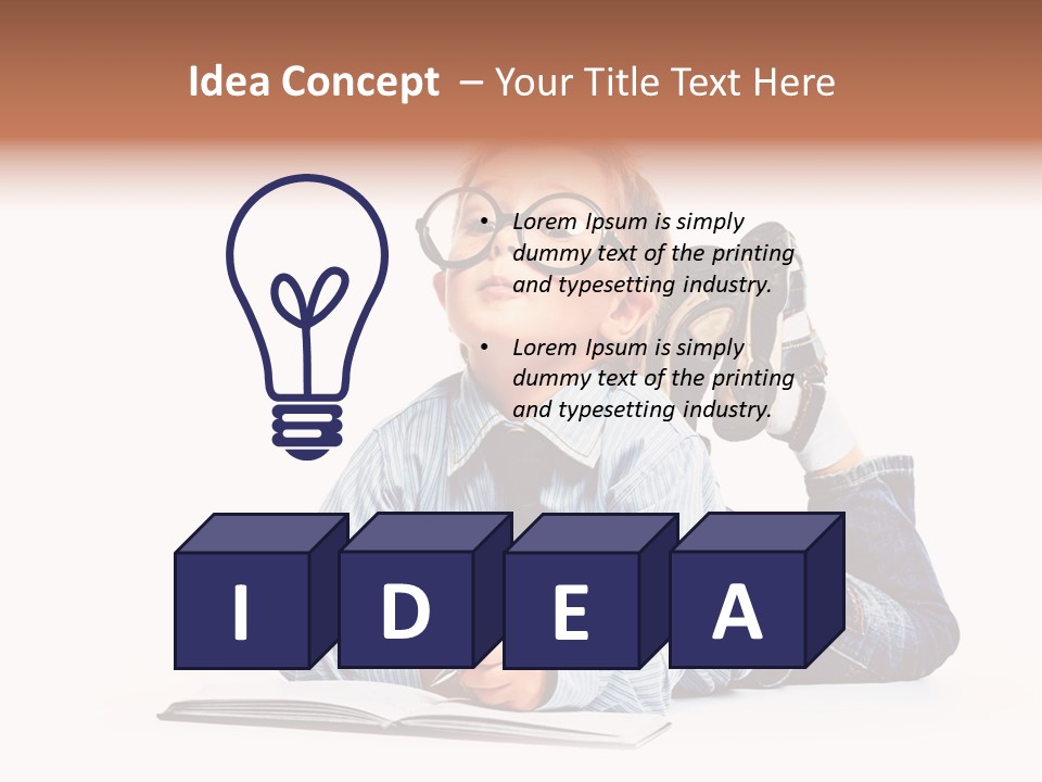 Emotion Shirt Business PowerPoint Template