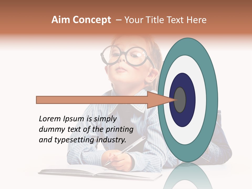 Emotion Shirt Business PowerPoint Template