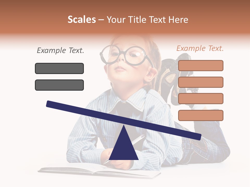 Emotion Shirt Business PowerPoint Template