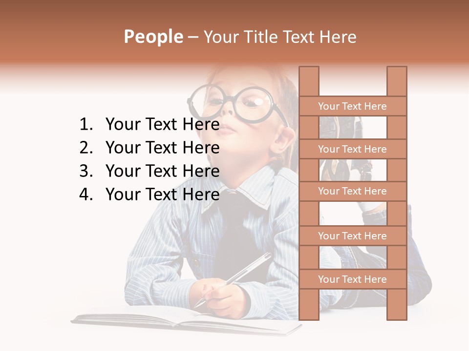 Emotion Shirt Business PowerPoint Template