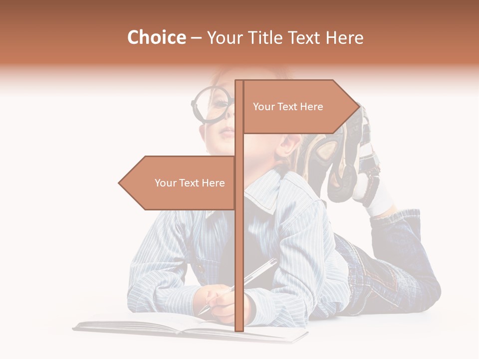 Emotion Shirt Business PowerPoint Template