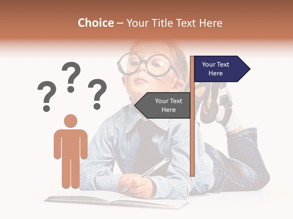 Emotion Shirt Business PowerPoint Template